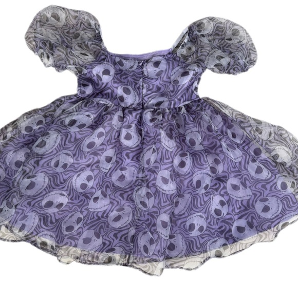 Disney NWOT Nightmare Before Christmas Jack Skellington Girls Dress Halloween - Picture 1 of 15